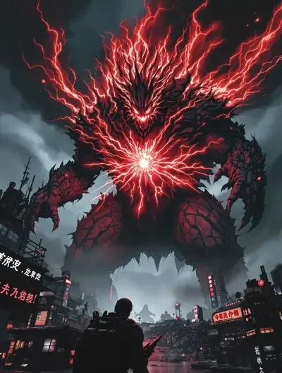 横风动漫 漫画 - 怪兽8号